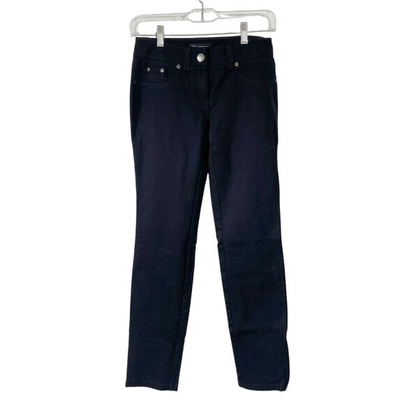 Black INC Internantional Concepts Jeggings Size 2 Stretchy Leggings Pants - Picture 1 of 12